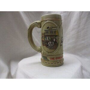 Stroh Brewing Company,  fire brewed, Beer‎ Stein, Vintage Ceramic, Mug, tumbler